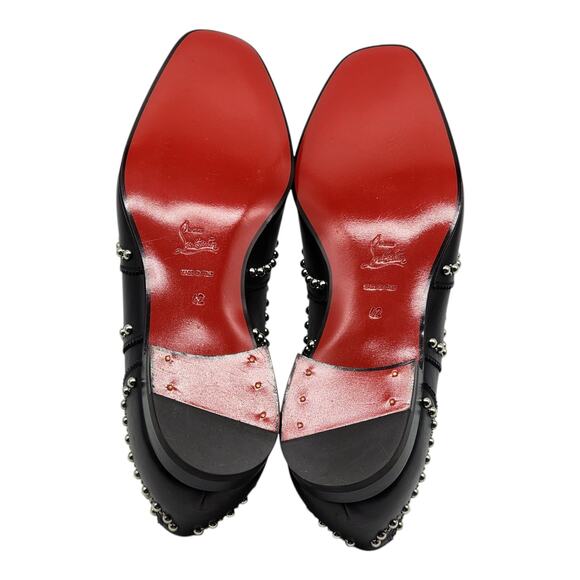 Christian Louboutin Charlie Clou Studded OxfordS - Leather - Black 42 9US $1395 main image 6